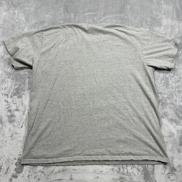 VTG 2000s Nike Gray Tag Embroidered Swoosh Essential T-Shirt 2XL Blue White - Picture 6 of 8